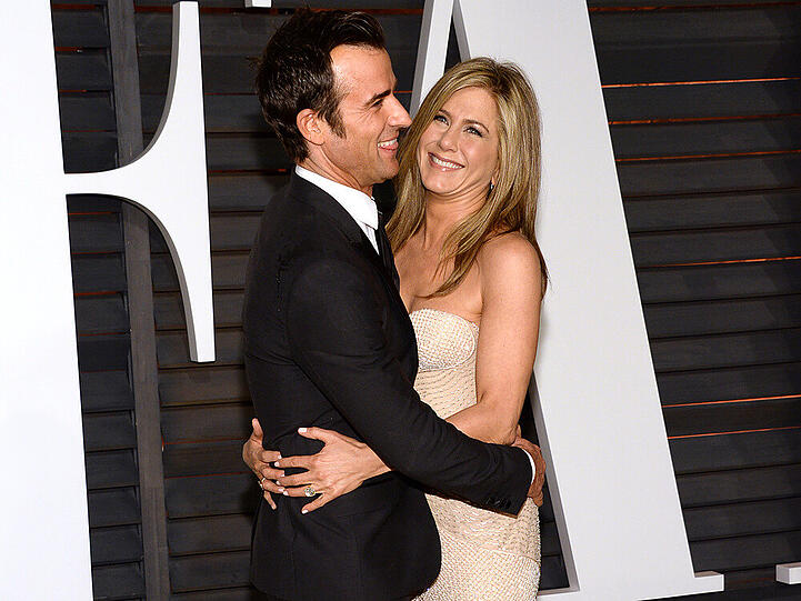 Endlich verheiratet: Jennifer Aniston und Justin Theroux