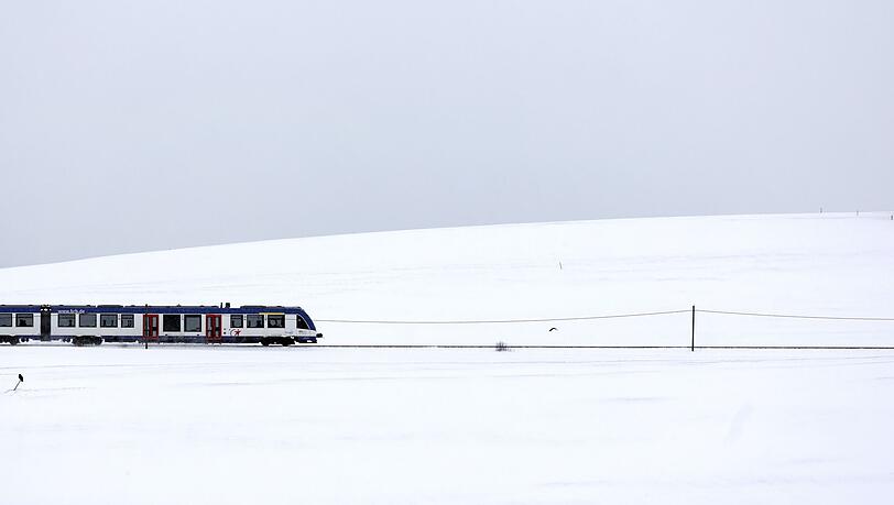 Im Freistaat hat es vielerorts geschneit.