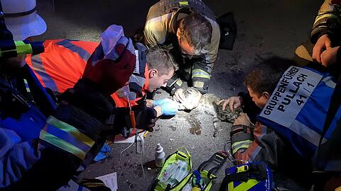 Bei einem Brand am Montagabend wurde eine Person verletzt. Die Freiwillige Feuerwehr Pullach rettete außerdem eine leblose Katze und half ihr ins Leben zurück.