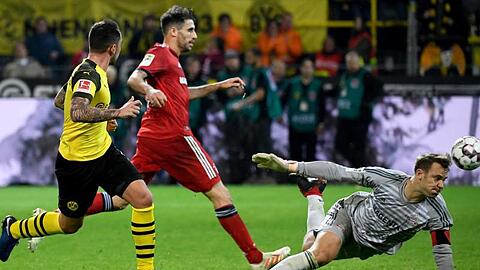Im "deutschen Clasico" tritt der FC Bayern als Jäger von Borussia Dortmund an.