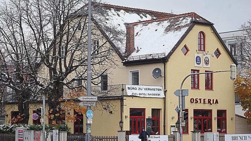 Der Italiener Osteria mietet das historische Gebäude aktuell.