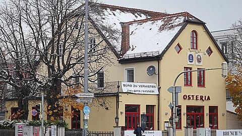 Der Italiener Osteria mietet das historische Gebäude aktuell.