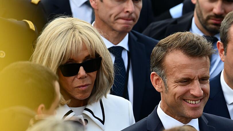 Emmanuel und Brigitte Macron klagen in den USA gegen die rechte Influencerin Candace Owens. (Archivbild)