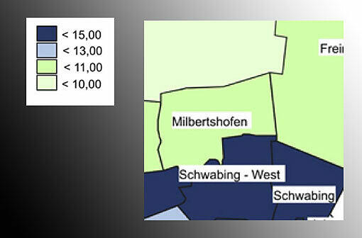 Milbertshofen: 10,8 Euro/qm