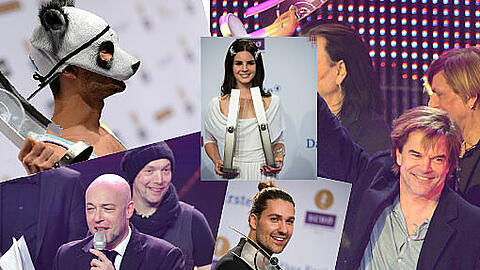 Lana del Rey, Cro, Unheilig, David Garrett und natürlich die Toten Hosen - sie und noch weitere haben bei der Echo-Verleihung am Donnerstag abgestaubt.