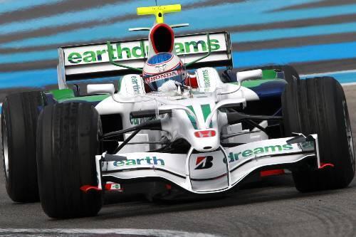 Dieses Auto wird es in der Formel 1 nicht mehr geben: Gestern erklärte Honda, hier mit Jenson Button im Cockpit, den Ausstieg aus der Formel 1.