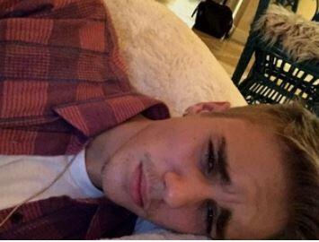 Teenie-Star Justin Bieber im Selfie-Wahn.