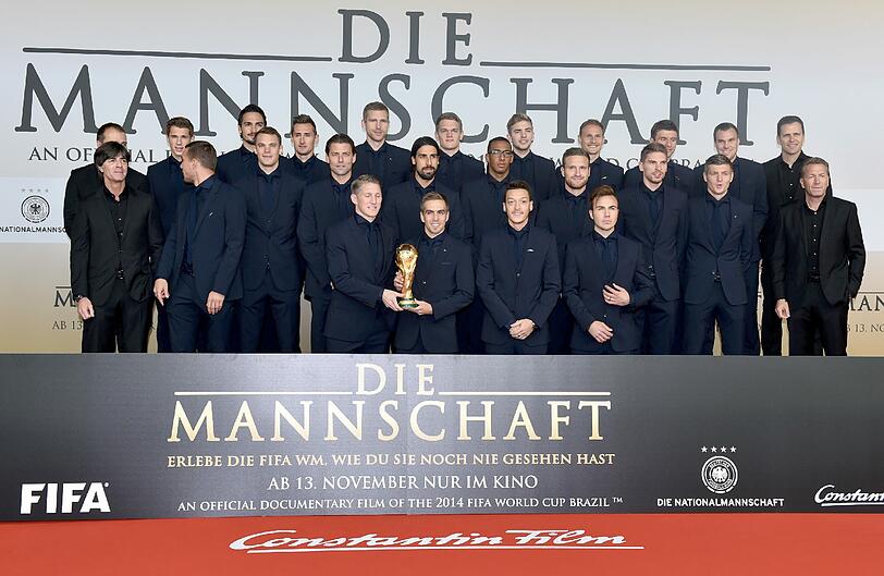 Gruppenbild der Nationalmannschaft.