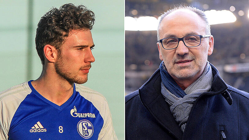 Weltmeister Jürgen Kohler (rechts) hält große Stücke auf Schalkes Nationalspieler Leon Goretzka.
