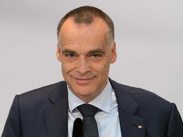 Bahn-Personenverkehrsvorstand Berthold Huber. Foto: Soeren Stache/Archiv