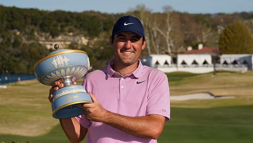 Die neue Nummer eins der Golf-Welt: Scottie Scheffler.