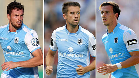 Quirin Moll, Stefan Lex und Nico Karger.