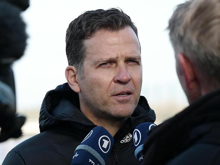 Optimistisch: Nationalmannschaftsmanager Oliver Bierhoff.
