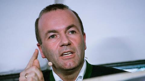 Manfred Weber (CSU), gemeinsamer Spitzenkandidat von CSU, CDU und EVP bei der Europawahl 2019. Foto: Sven Hoppe