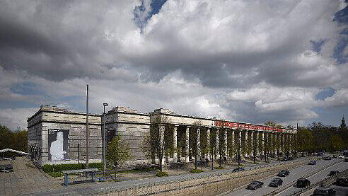 Das Haus der Kunst in München.