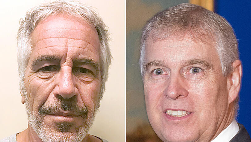 Multimilliardär Jeffrey Epstein (li.) war angeklagt, einen Sexhandelsring mit Minderjährigen unterhalten zu haben. Unter seinen besten Kunden soll auch Prinz Andrew gewesen sein. Multimilliardär Jeffrey Epstein (li.) war angeklagt, einen Sexhandelsring mit Minderjährigen unterhalten zu haben. Unter seinen besten Kunden soll auch Prinz Andrew gewesen sein.