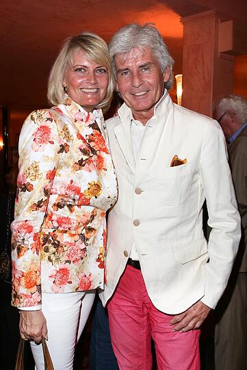Frederic Meisner mit Ehefrau Yvonne