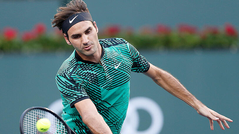 Glatter Sieg gegen Rafael Nadal: Roger Federer ist weiter in Top-Form.