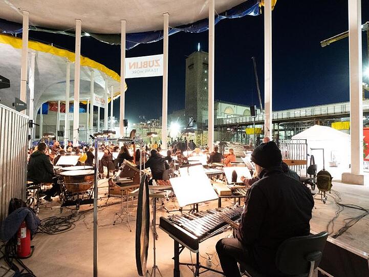 Baugrube als Konzertsaal: "Motor City Super Stuttgart".