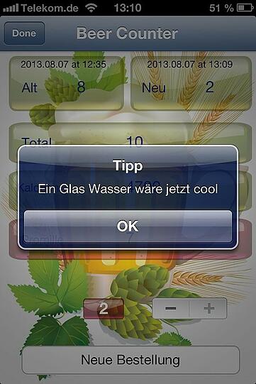 &bdquo;Ein Glas Wasser wäre jetzt cool&ldquo;: Die App der Aktion &bdquo;Sichere Wiesn für Mädchen und Frauen&ldquo; bietet neben der Navigation zum Security-Point und Notrufnummern auch nette Spielereien.
