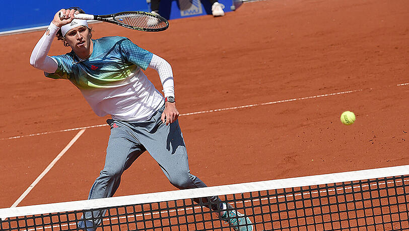 Das deutsche Tennis-Talent Alexander Zverev steht im Halbfinale des Münchner ATP-Turniers. Das deutsche Tennis-Talent Alexander Zverev steht im Halbfinale des Münchner ATP-Turniers.