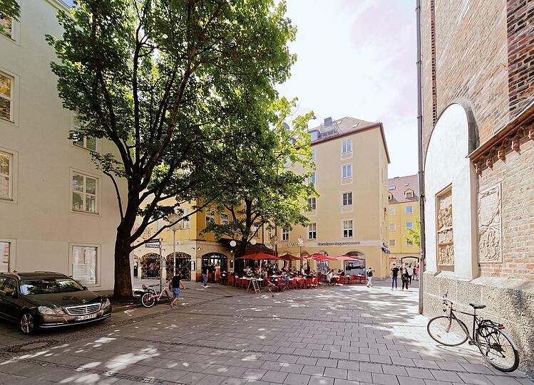 Die Immobilien am Frauenplatz sind ebenfalls nicht ganz günstig zu haben.