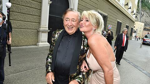 Richard "Moertel" Lugner ist wieder Single. Seine Freundin Karin "Zebra" Karrer hat ihn verlassen. (Archivbild)