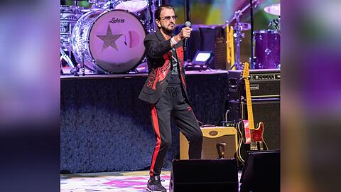 Ringo Starr bei einem Konzert im September in Florida.