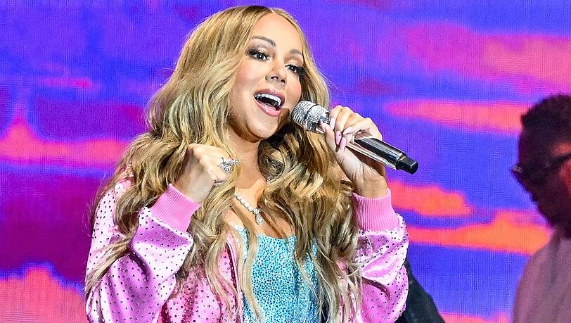 Mariah Carey während eines Auftritts in diesem Jahr in England.