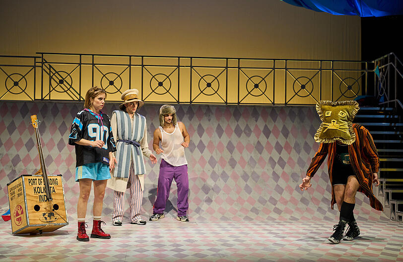 v.l.n.r.: Annelie Straub, Finn Cosmo Faust, Janosch Fries, Michael Schr&ouml;der