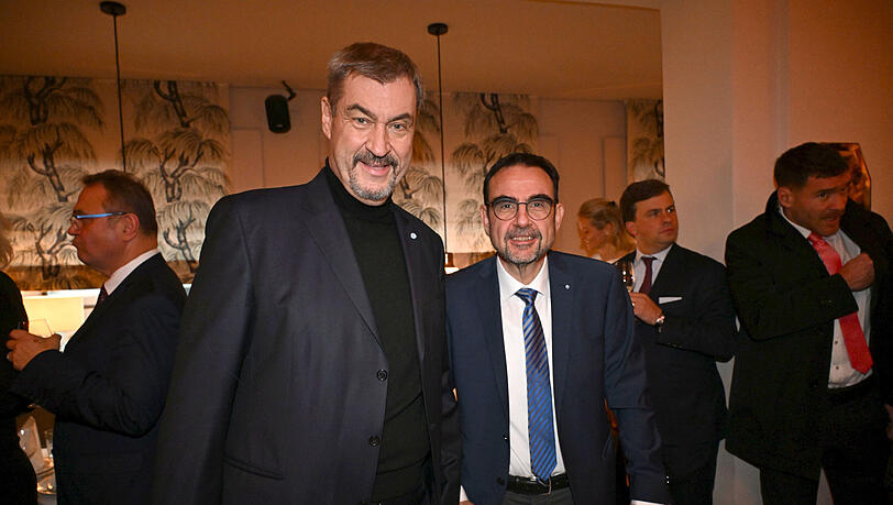 Markus S&ouml;der und Klaus Holetschek