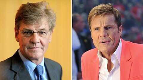 Ernst August Prinz von Hannover und Dieter Bohlen fühlen sich von zwei alten Werbeplakaten für die Zigarettenmarke "Lucky Strike" verunglimpft.