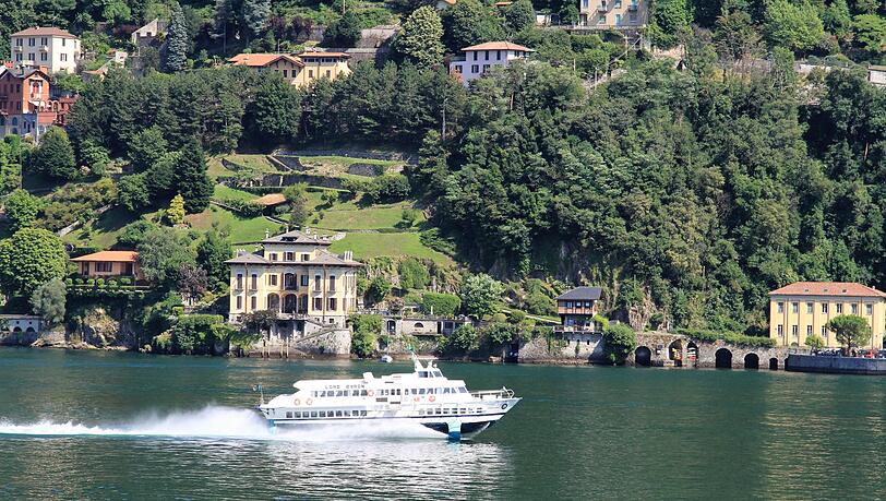 Der Comer See liegt etwa 80 Kilometer nördlich von Mailand und gehört zu den bekanntesten Ferienregionen Italiens. (Symbolbild)