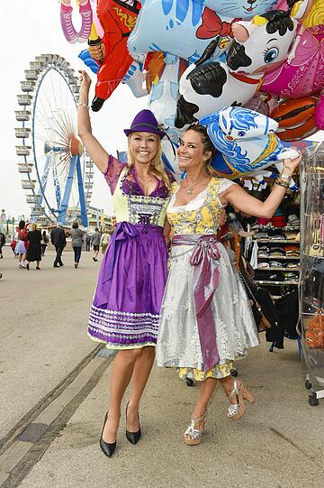 Hübsches Duo: Nicky Hübner (l.) und Gitta Saxx.