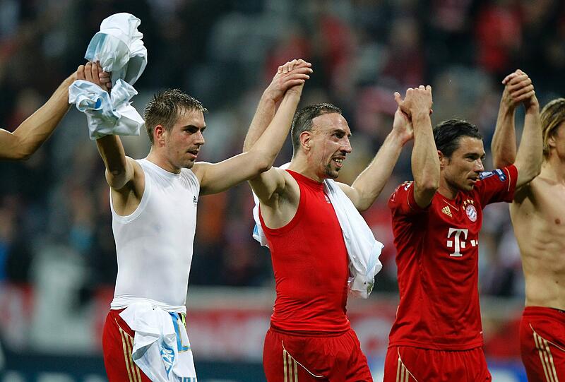Kapitän Philipp Lahm freut sich im Halbfinale gegen das Team aus der spanischen Hauptstadt auf "zwei absolute Topspiele".