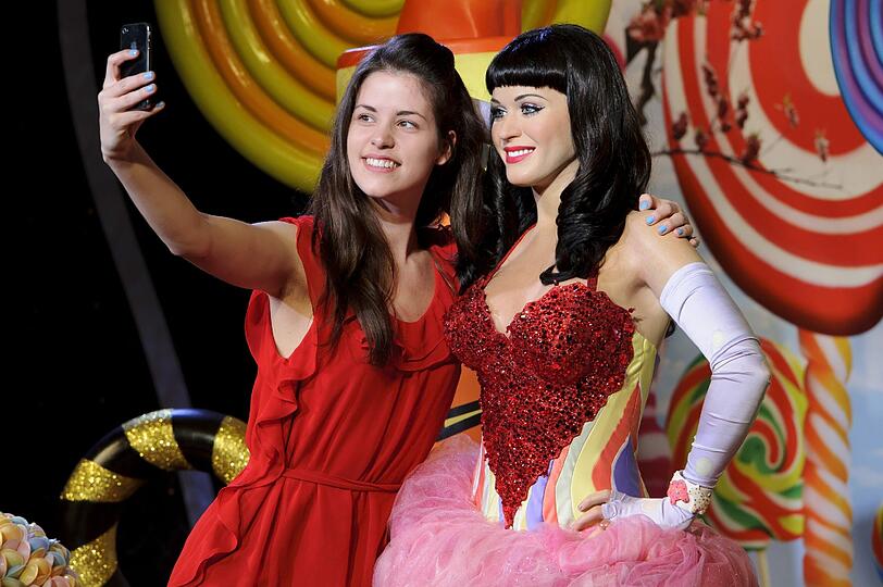 Ein Superstar zum Anfassen: Sängerin Katy Perry hat seit Anfang April eine Doppelgängerin im "Candyland" bei Madame Tussauds in London.