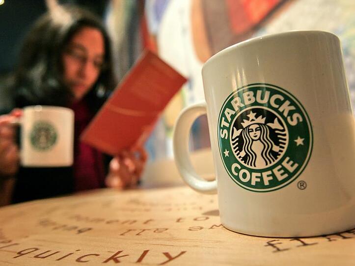Globale Aufröstung: Blick in eine von rund 16000 Starbucks-Filialen.
