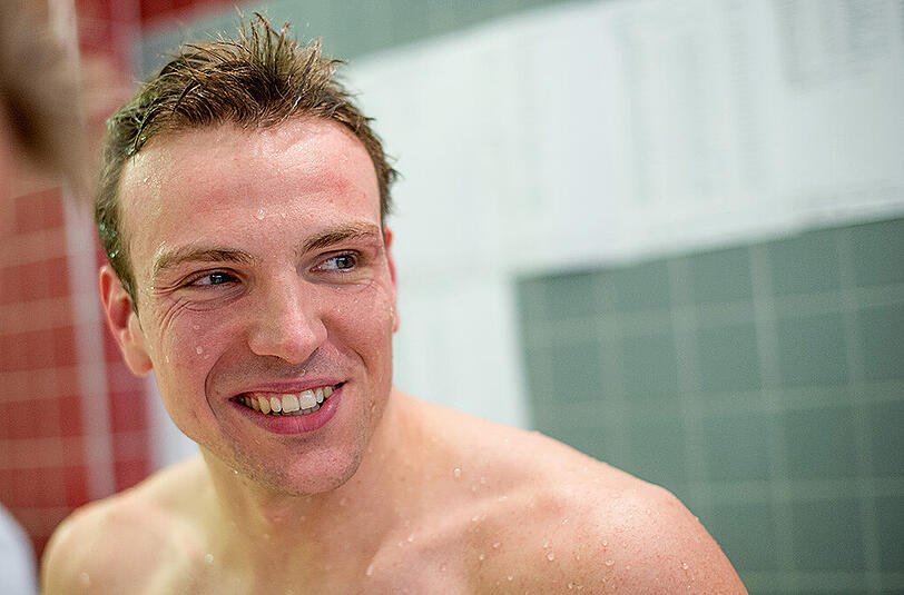Der deutsche Schwimmer Paul Biedermann.