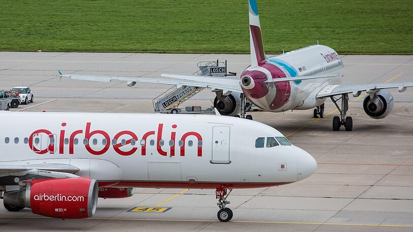 Die Flugzeuge der Air Berlin werden ab Ende Oktober auf dem Boden bleiben.