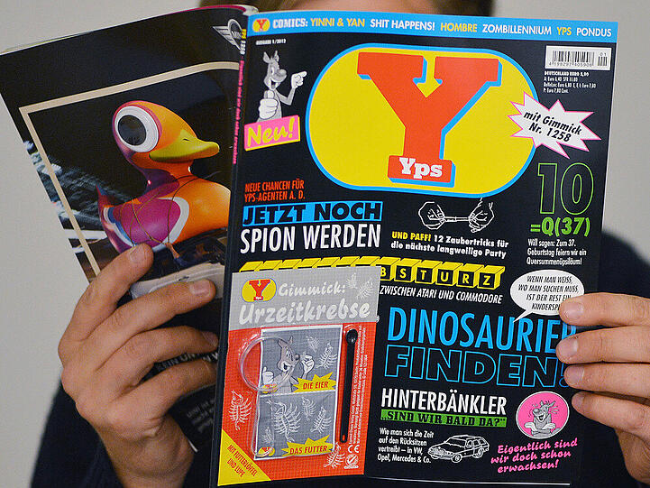 Die neue "Yps": Vor fast genau drei Jahren feierte das Heft ein Comeback als Erwachsenen-Comic-Zeitschrift