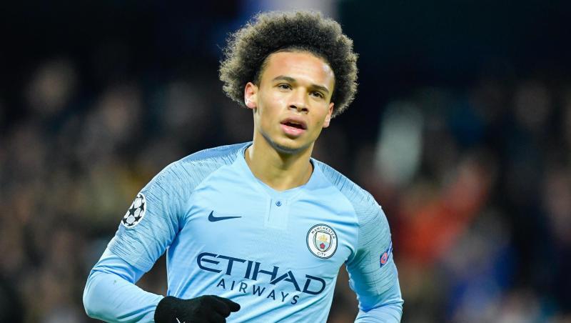 Leroy Sané von Manchester City. Foto: Uwe Anspach/Archivbild Leroy Sané von Manchester City. Foto: Uwe Anspach/Archivbild