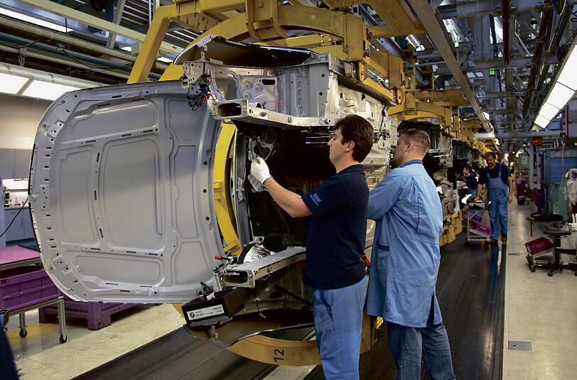 So wie bei BMW in München profitieren viele Firmen in Deutschland vom Aufschwung