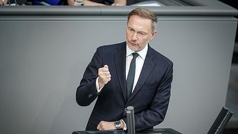 Christian Lindner will die Schuldenbremse unbedingt einhalten.