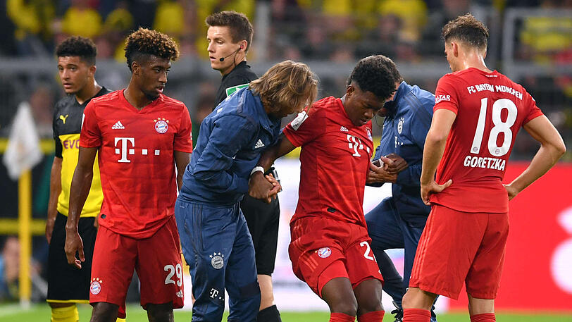 Musste länger behandelt werden: David Alaba.