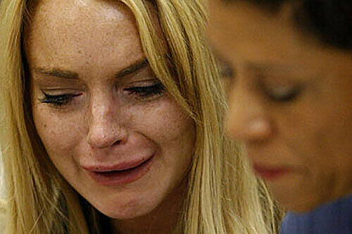Lindsay Lohan: Tränen vor Gericht