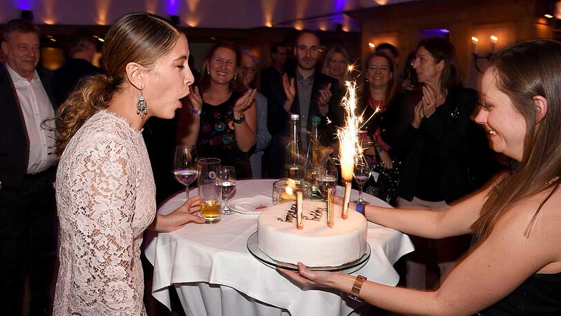 Amanda da Gloria hatte am Samstag auch Geburtstag.