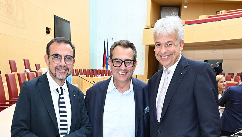 Klaus Holetschek, Stavros Kostantinidis und Gregor Biebl