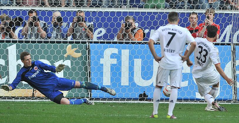 FRANCK RIBÉRY: Erste Torchance nach Kloses gutem Nachsetzen (5.Minute). Danach: viel Gestikulieren, wenig Zählbares. Note: 4