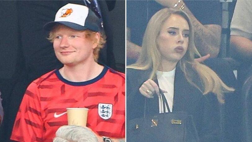 Ed Sheeran und Adele in Dortmund. Ed Sheeran und Adele in Dortmund.