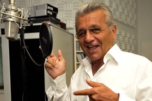 Er will Münchens neue S-Bahnstimme werden: Der Schichtl von der Wiesn, Manfred Schauer, übt schon im Tonstudio.